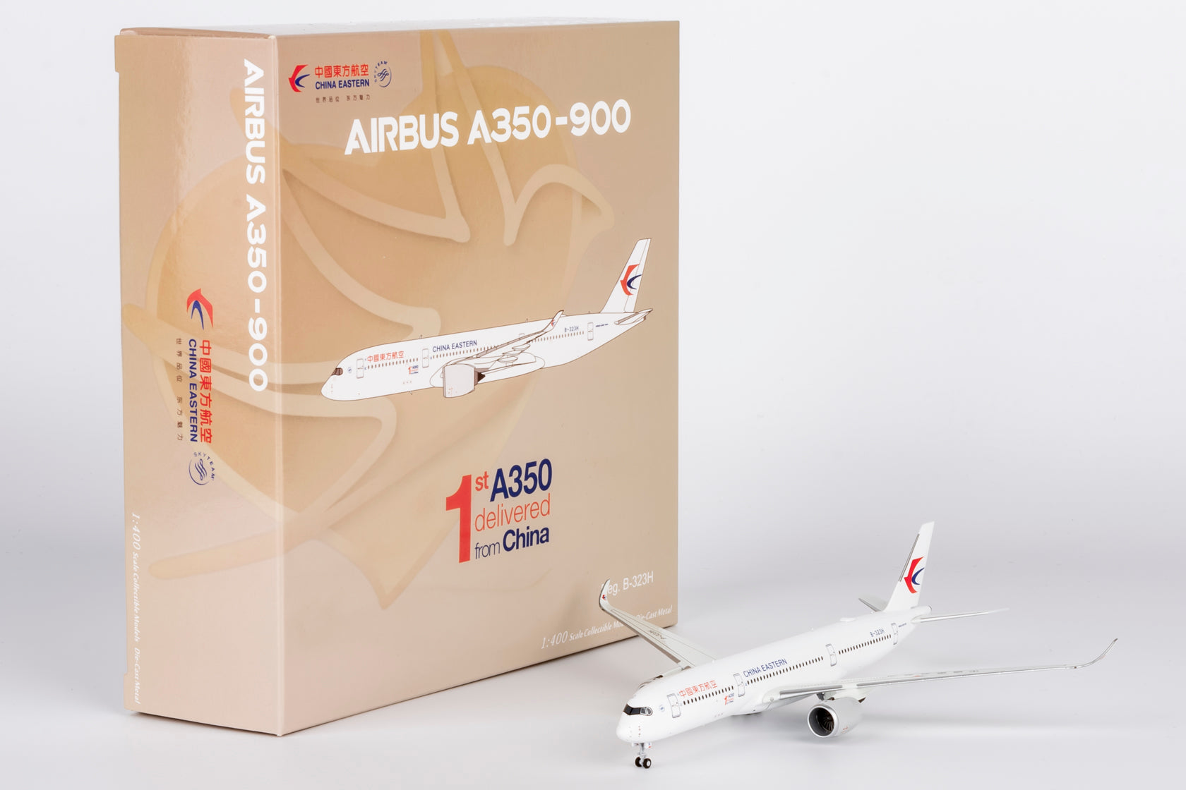 1/400 China Eastern Airlines Airbus A350-900 B-323H "1st A350 delivered from China" NG39107 - cover